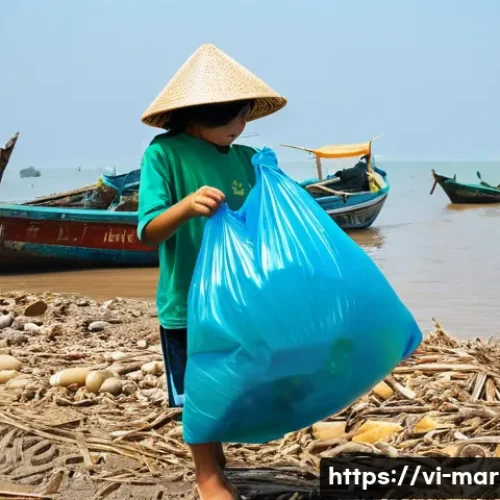 해양자원 개발의 안전성 관리 - **Prompt 1: Coastal Cleanup Volunteers**
    "A vibrant group of diverse volunteers, including child...