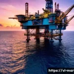 대륙붕 천연가스 개발 - **Prompt 1: Majestic Offshore Gas Exploration in Vietnam**
    "A wide, cinematic shot of a colossal...